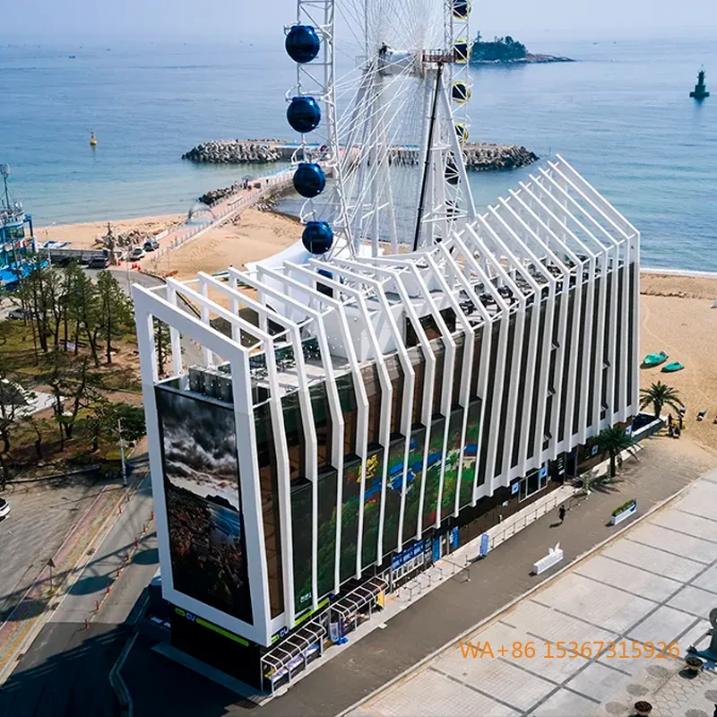 P4.44 Outdoor LED Screen Flower Display for Exhibition