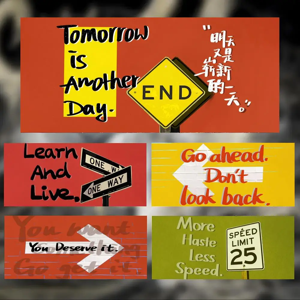 Simple Minimalist Design Text Art Mouse Pad Large Thick Desk Pad Stitched Edges Gaming Mouse Mat for PC