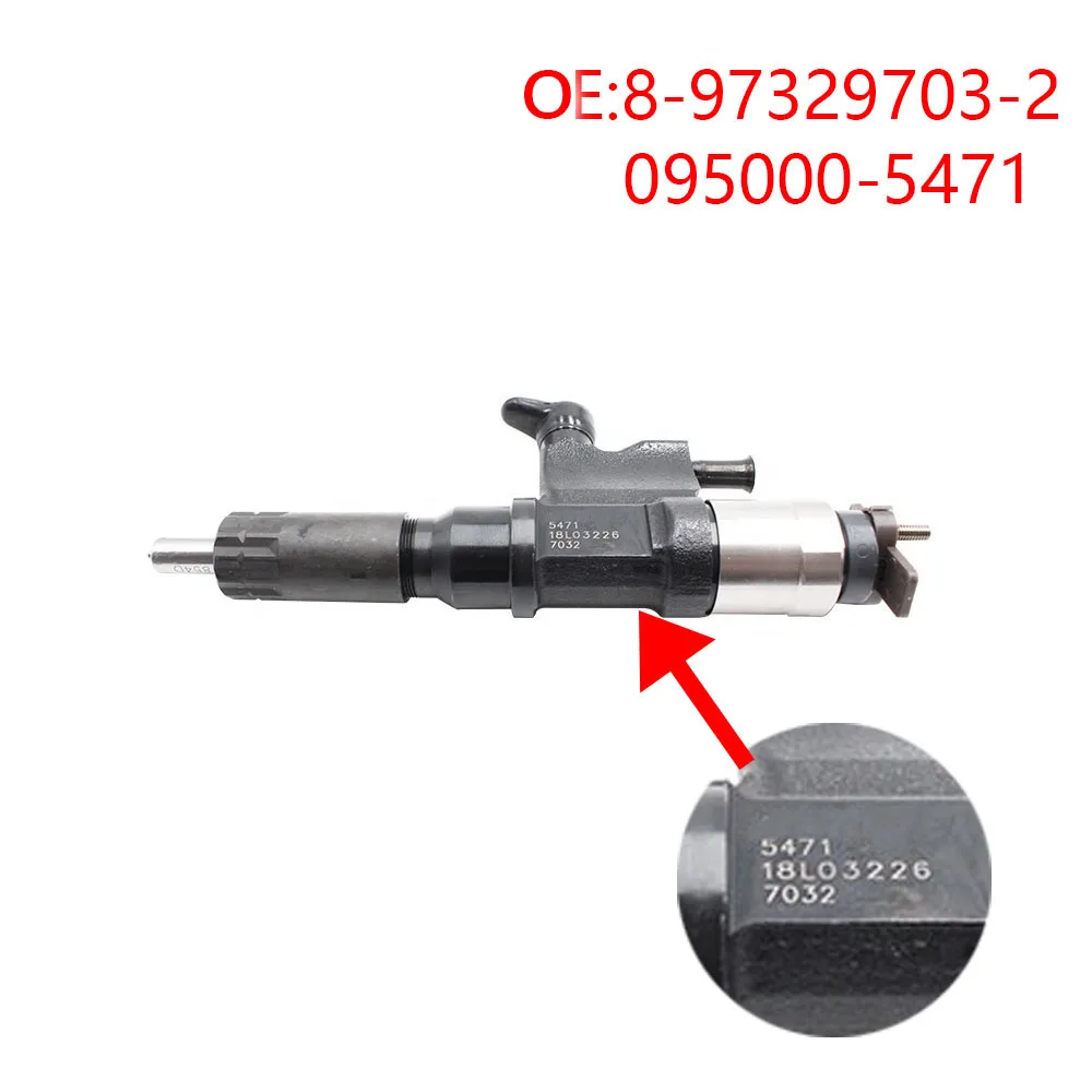 Original High quality New For 095000-5471 Diesel Common Rail Injector 095000-5471 for  Isuzu 4HK1/6HK1