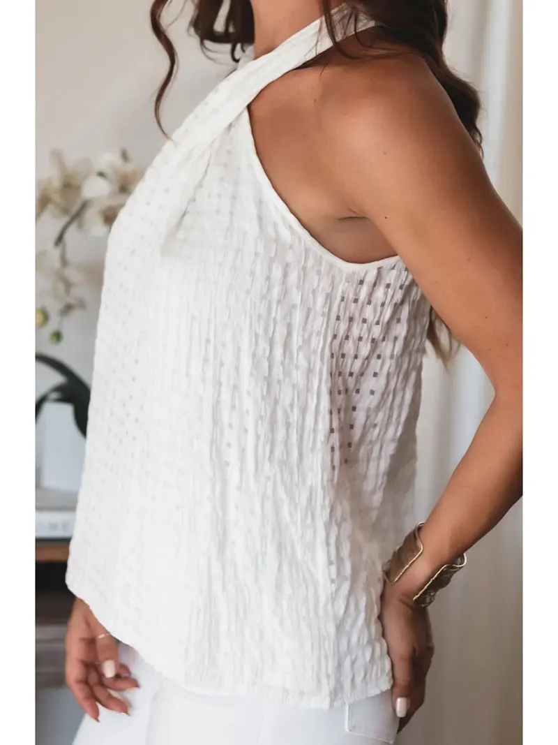 Plus Size 2025 Summer New Women's Tank Top 2025 Summer New Casual Elegant Play Pattern Cutout Tank Top Fresh and Sweet image 3