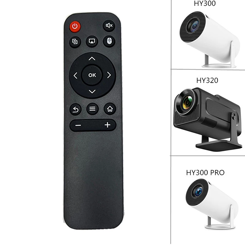 Projector Remote Control Replacement For HY300/HY320/HY300 Pro Projector Portable Control Remote Universal Smart Remote Control