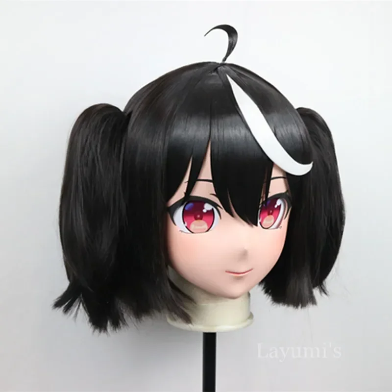 (B98) Customized Lifesize Mask Crossdressing with Backshell Silicone Anime Kigurumi Mask Cosplay