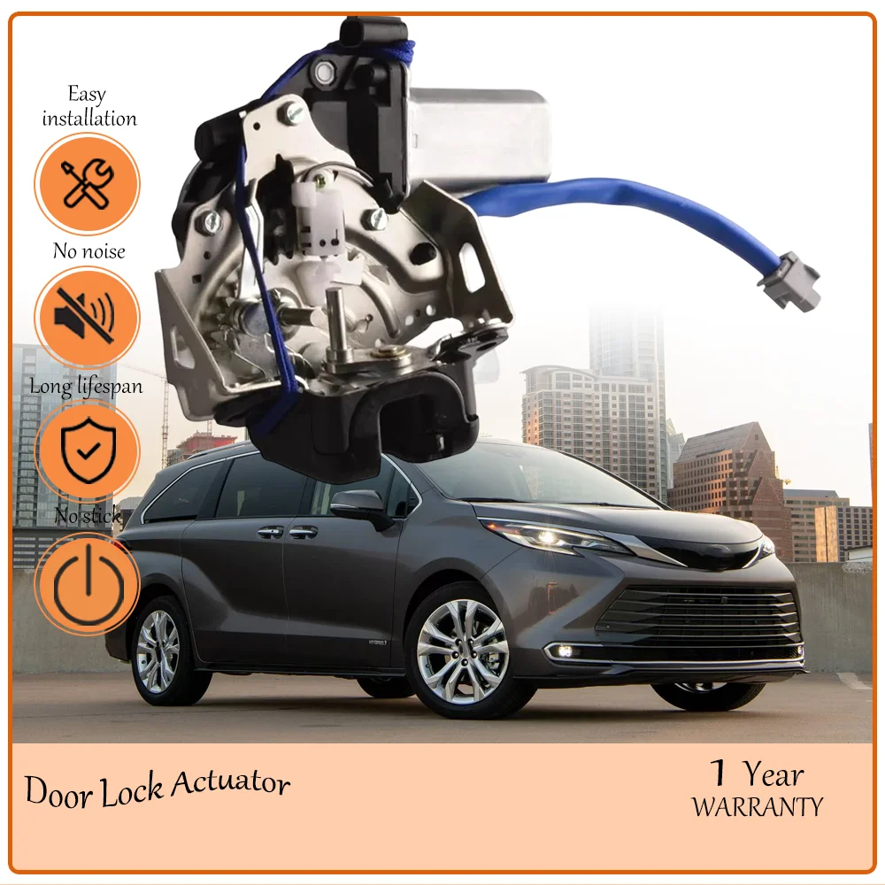 

Rear Trunk Liftgate Lock Latch Compatible With Toyota Sienna 2021-2023 High-End Version Tailgate Lock oem 69350-0E150 DLA2148