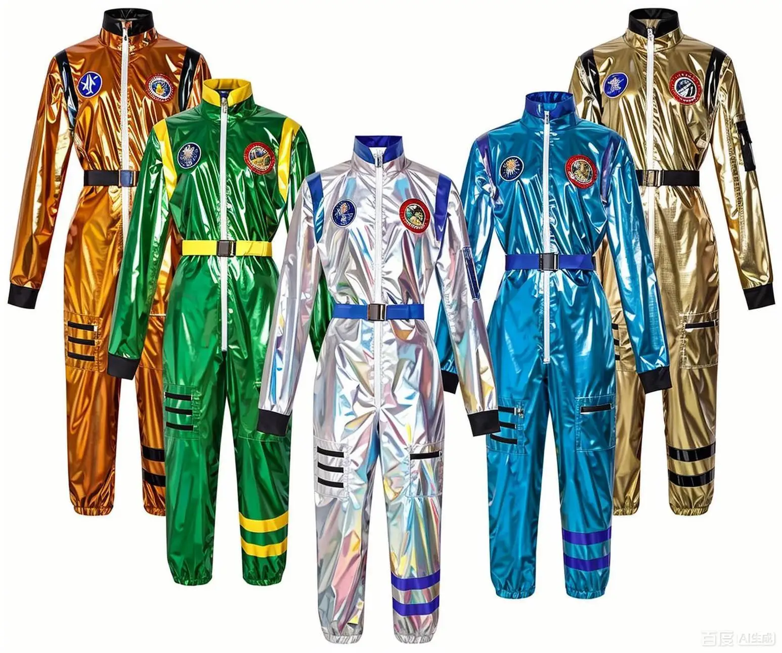 Traje espacial plateado, mono de Cosplay de astronauta para mujeres y hombres, disfraz de juego de rol puesta en escena, ropa de fiesta de Carnaval y Halloween