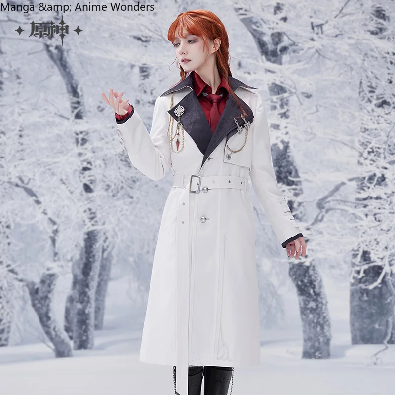 

Presale Official Genshin Impact Arlecchino Wanderer Impression Series Long Coat Windcheater Cosplay Halloween Clothes Gifts Game