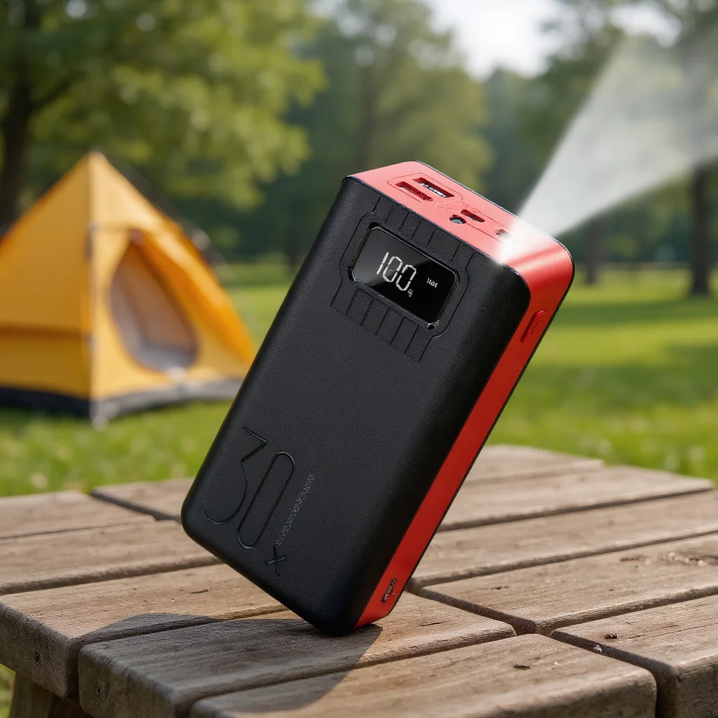 

FERISING 30000mAh External Battery Power Bank LED Digital Display Dual USB 30000 mah Pover banks Portable Powerbank for Xiaomi