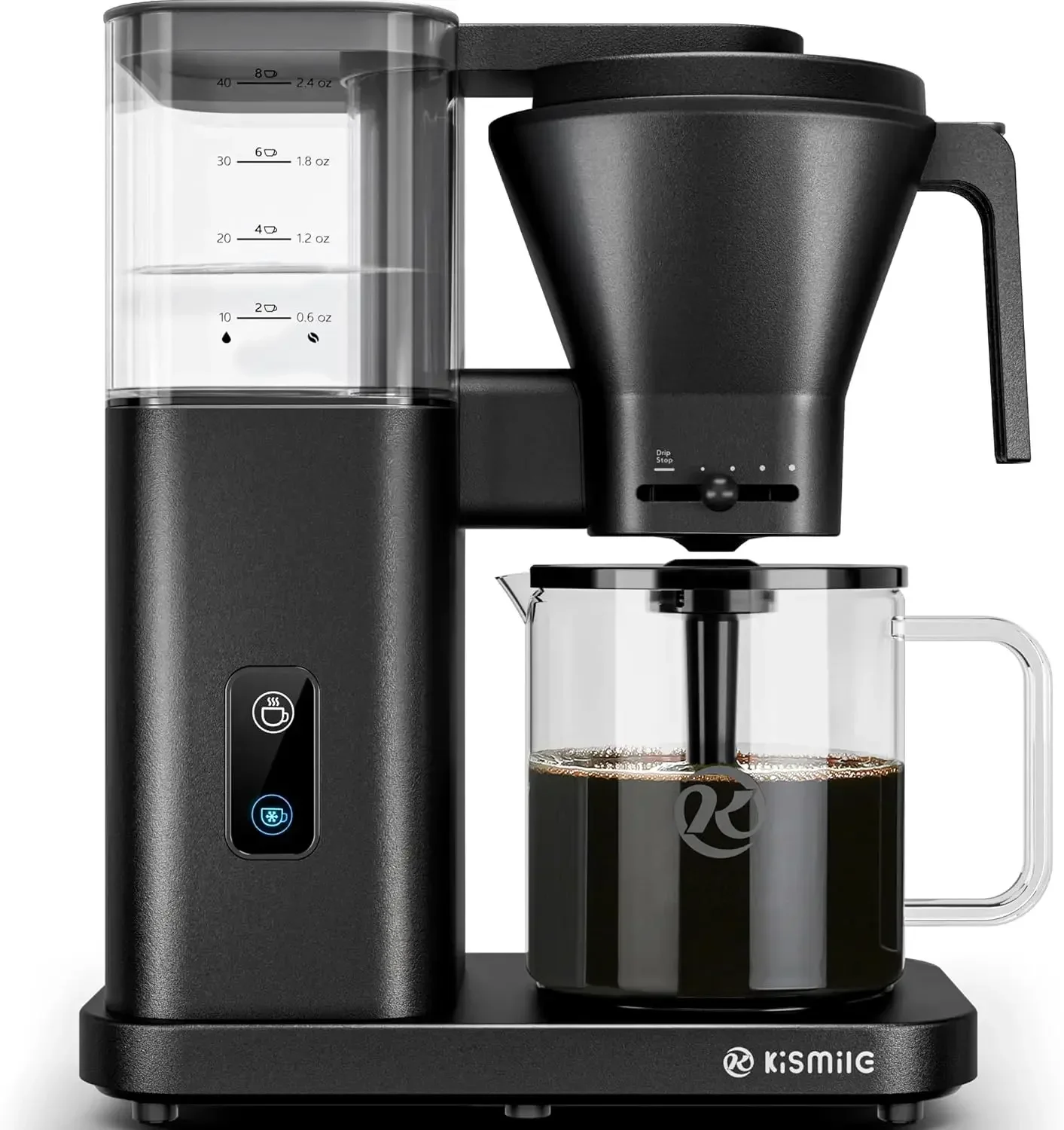 

Drip Coffee Maker With Instant Heat Adjustable Flow Control Removable Water Tank Cold Brew Keep Warm