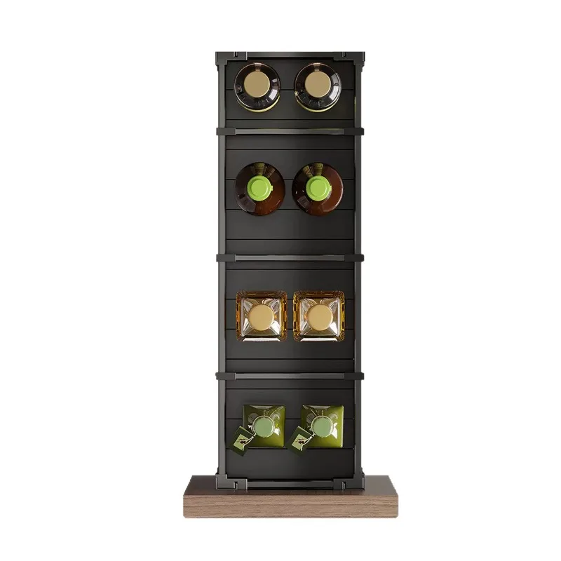 

Aluminum alloy single-layer basket three-eye stove, narrow cabinet by the stove, kitchen seasoning pumping and storage