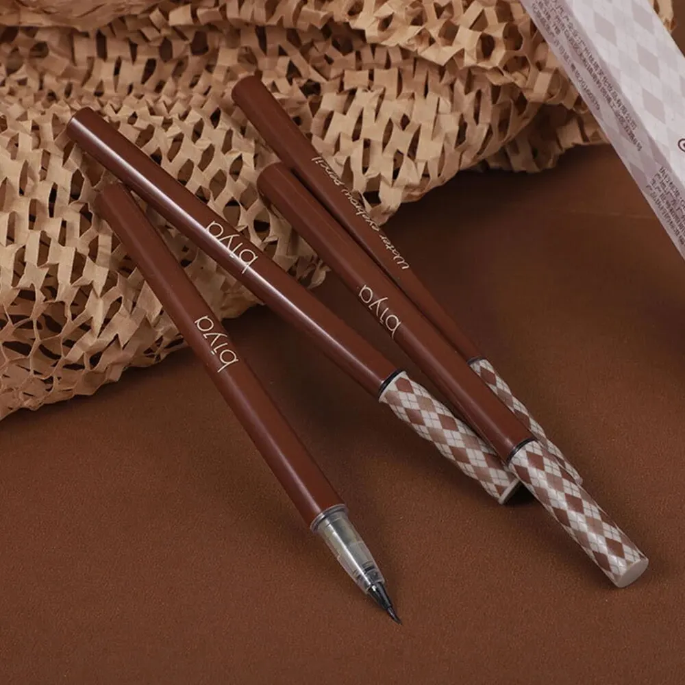 0.01mm Ultra Fine Liquid Eyebrow Pen Waterproof Natural Color Not Smudge Eyebrow BIYA Makeup Pencil