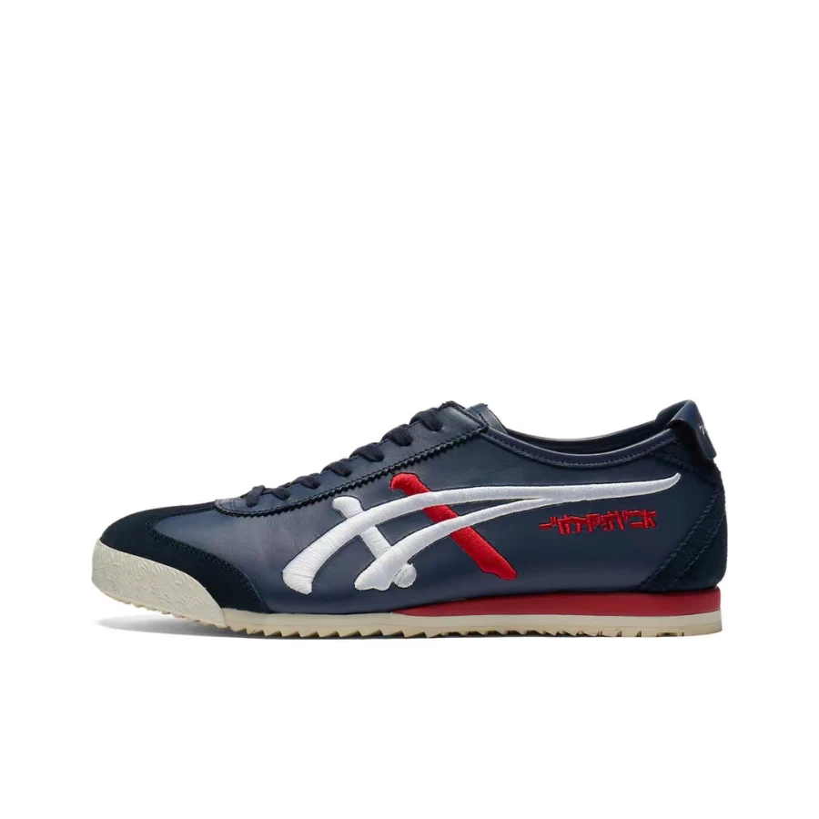Onitsuka Tiger MEXICO 66 Unisex Blue/White Low-Top Sneakers  Versatile Comfortable Breathable Lightweight Style 1183C320-400