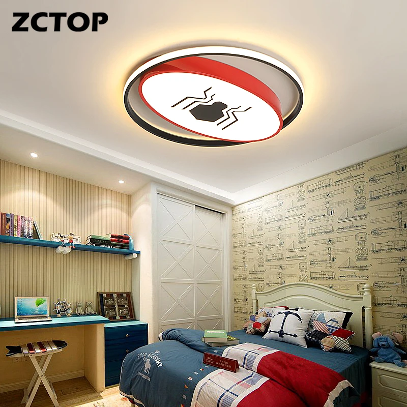 Modern Led Ceiling Lights Children\'s Lamp For Home Children Room Study Room Kids Baby Room Cartoon Ceiling Lamps Fixtures AC110V