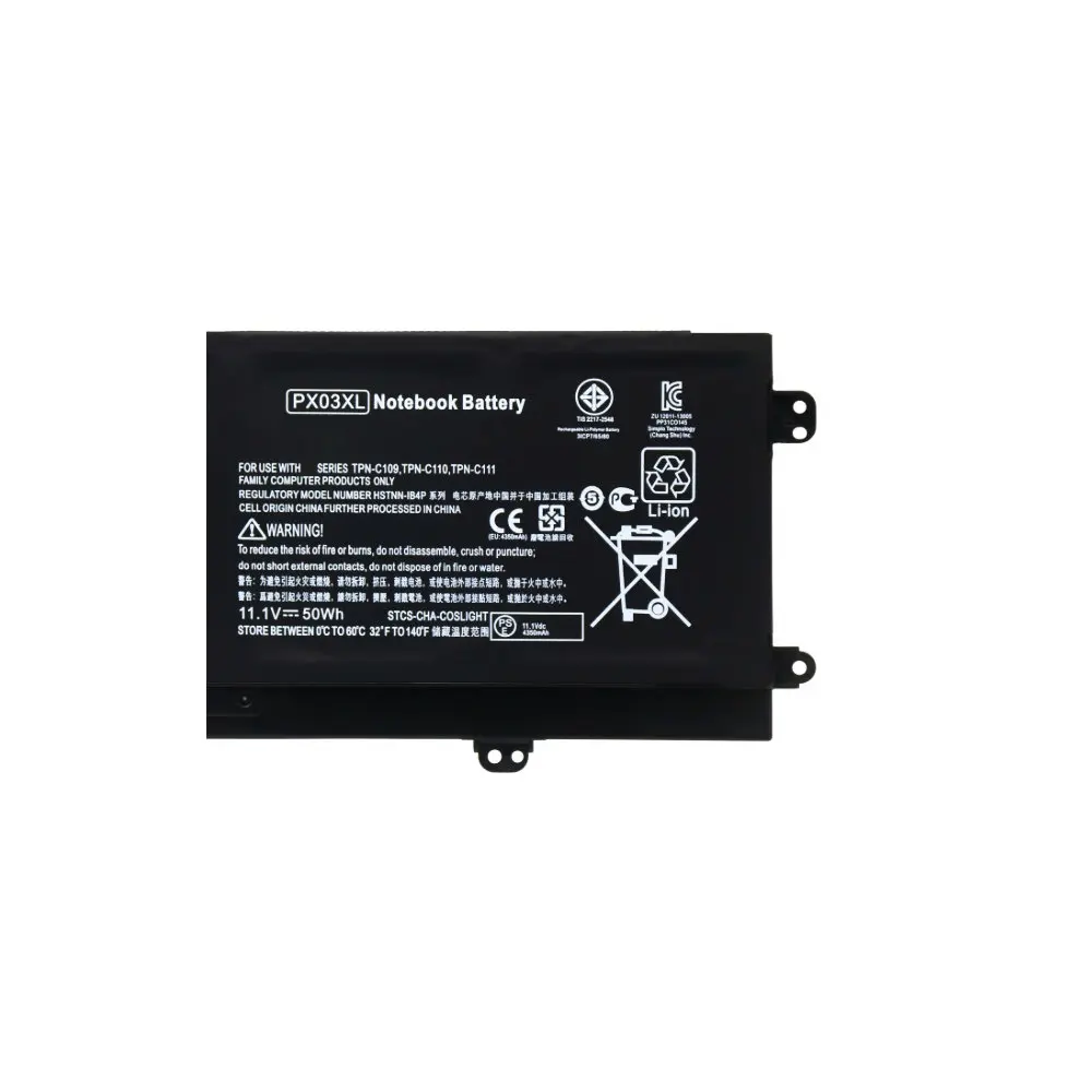 NEW 11.1V PX03XL Battery For HP ENVY TOUCHSMART M6-K010dx Envy M6 k022dx HSTNN-LB4P 714762-1C1 TPN-C109 TPN-C110 TPN-C1111