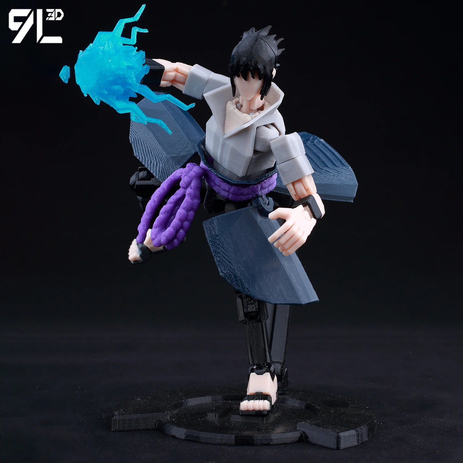 Figura de Anime 9L3D Lucky13 Naruto, maniquí de cuerpo completo con articulación móvil, escritorio, decoración de oficina, Robot, figura de rol, regalos de juguete para niños