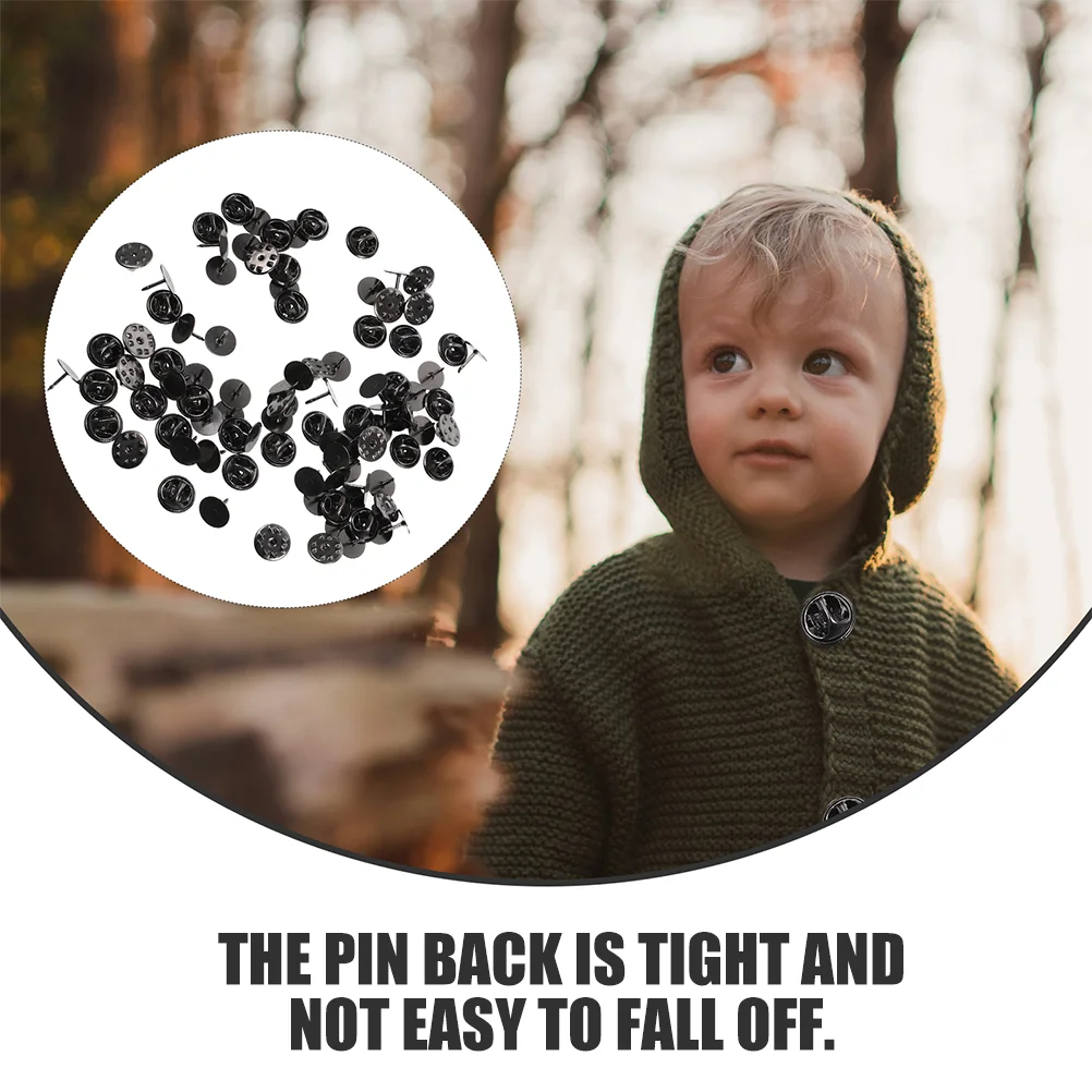 50 set di accessori per cappelli in oro rosa, fermagli per fermacravatta, distintivi, bavero, gioielli, forniture artigianali, frizione