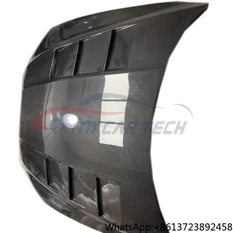 

For Audi A7 S7 C8 Carbon Fiber Bonnet Front Engine Hood Cover air Vents Bodykit