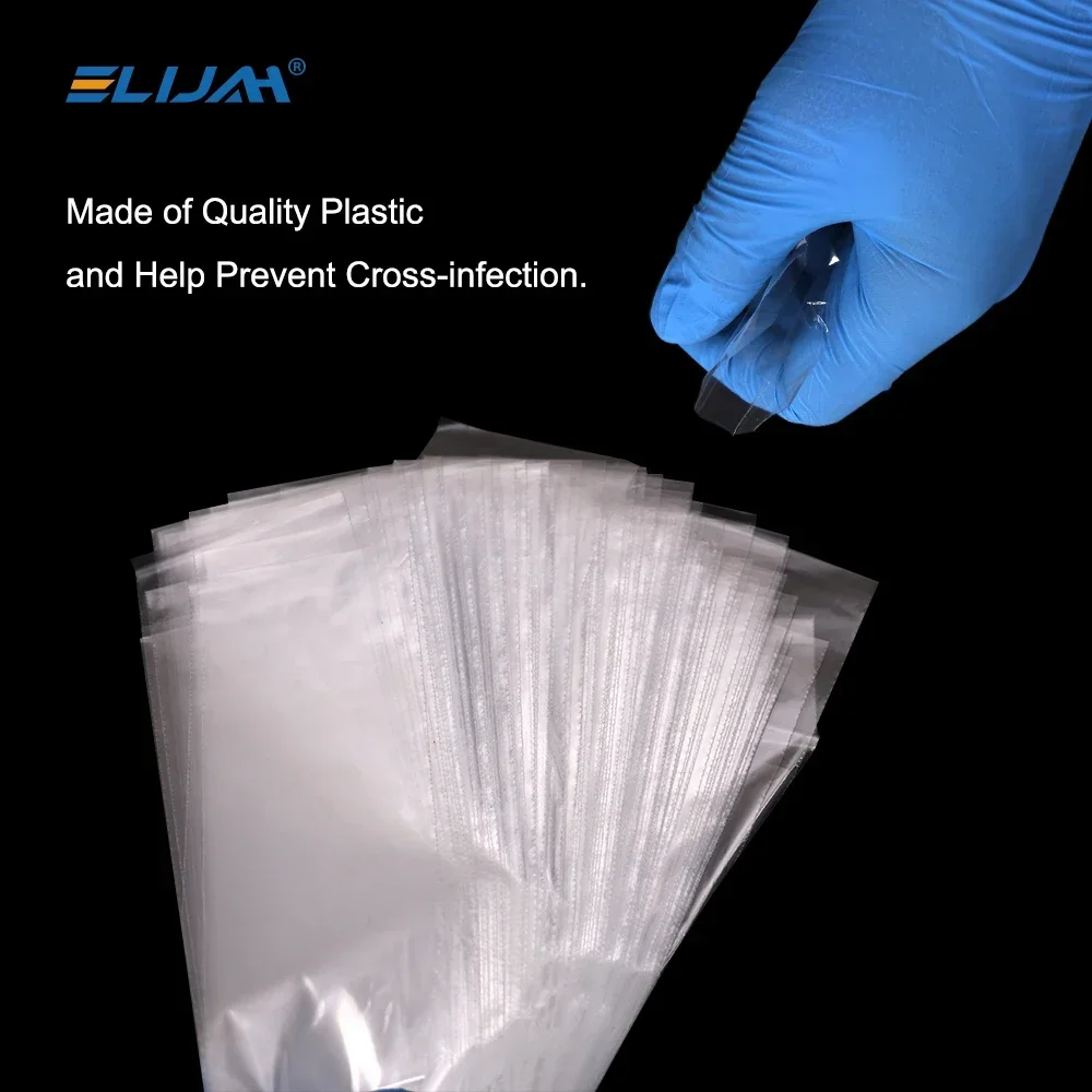 500Pcs Disposable Plastic Dental X-Ray Digital Sensor Sleeves Cover Protector Denspay Protective Film Contamination Cover