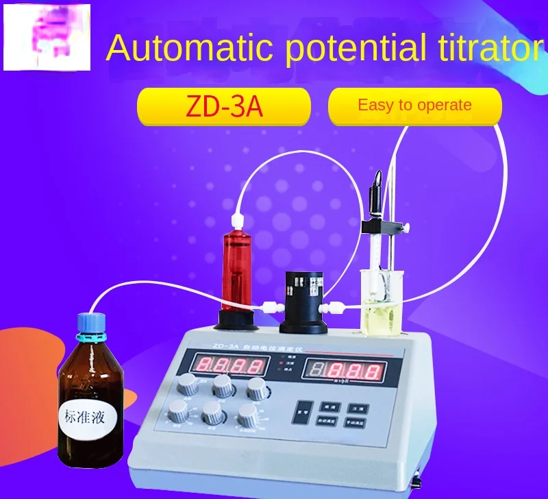 ZD-3A Laboratory Chemical, Pharmaceutical Factory, Metallurgy, Automatic Potentiometric Titrator