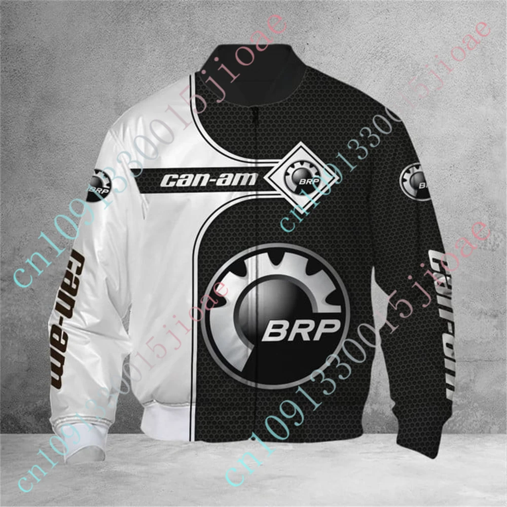 

Can-am Thick Coat Jackets For Men's Clothing Techwear Baseball Uniform Bomber Jacket Harajuku Parkas Windbreaker Custom Logo