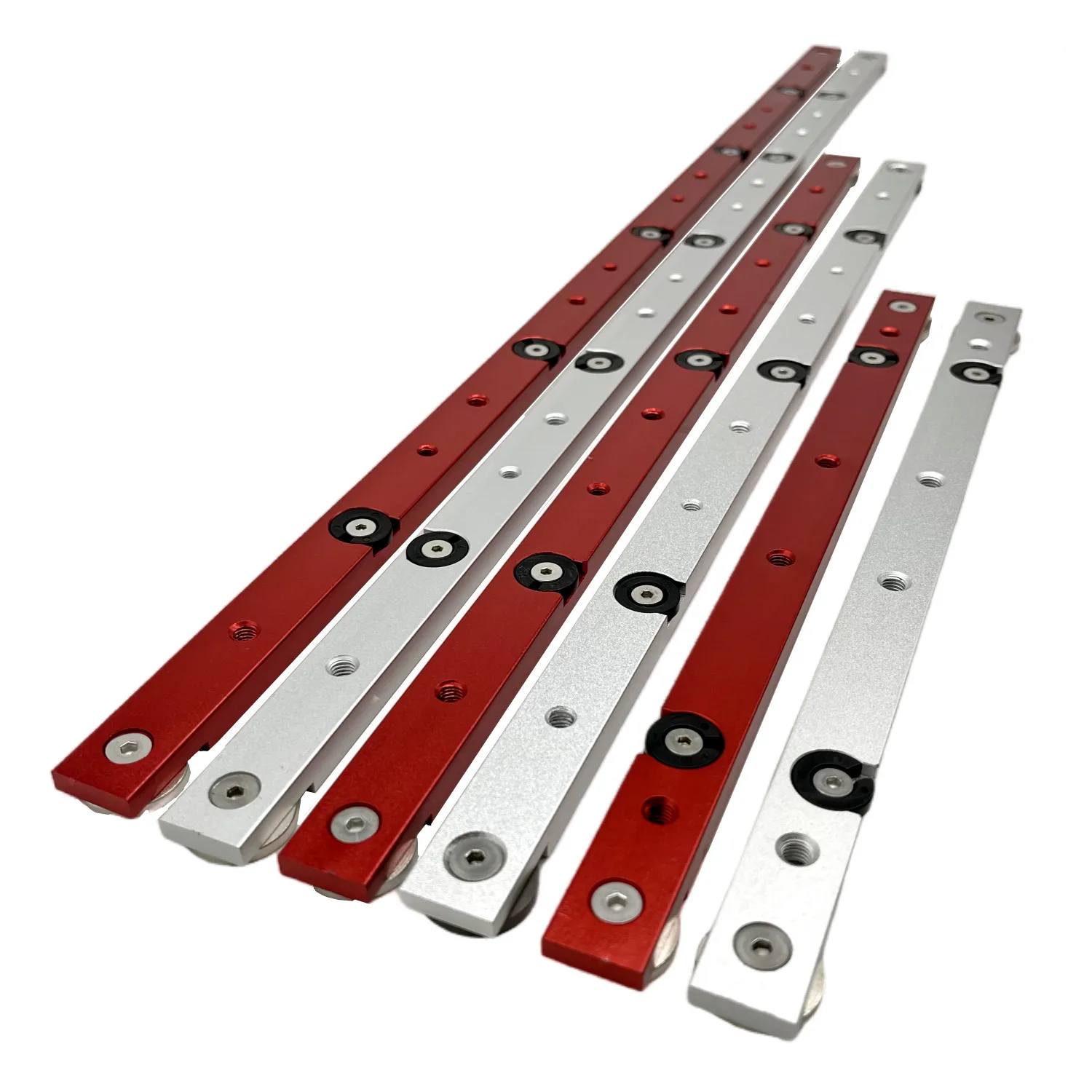 Miter Bar Aluminium Alloy, Jig and Fixture Bar Slider Table Saw Gauge Rod ,Slider Table Saw Gauge Rod Woodworking Tool