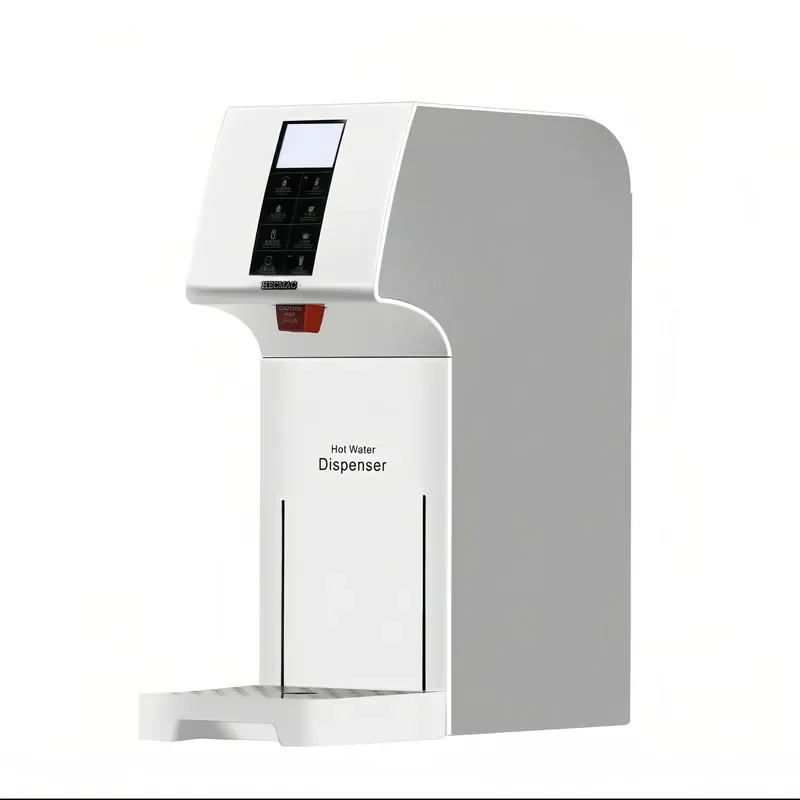 Commercial Stainless Steel Vertical Hot Water Boiler Intelligent Automatic Milk Tea Shop Bar Equipment Plug and Play