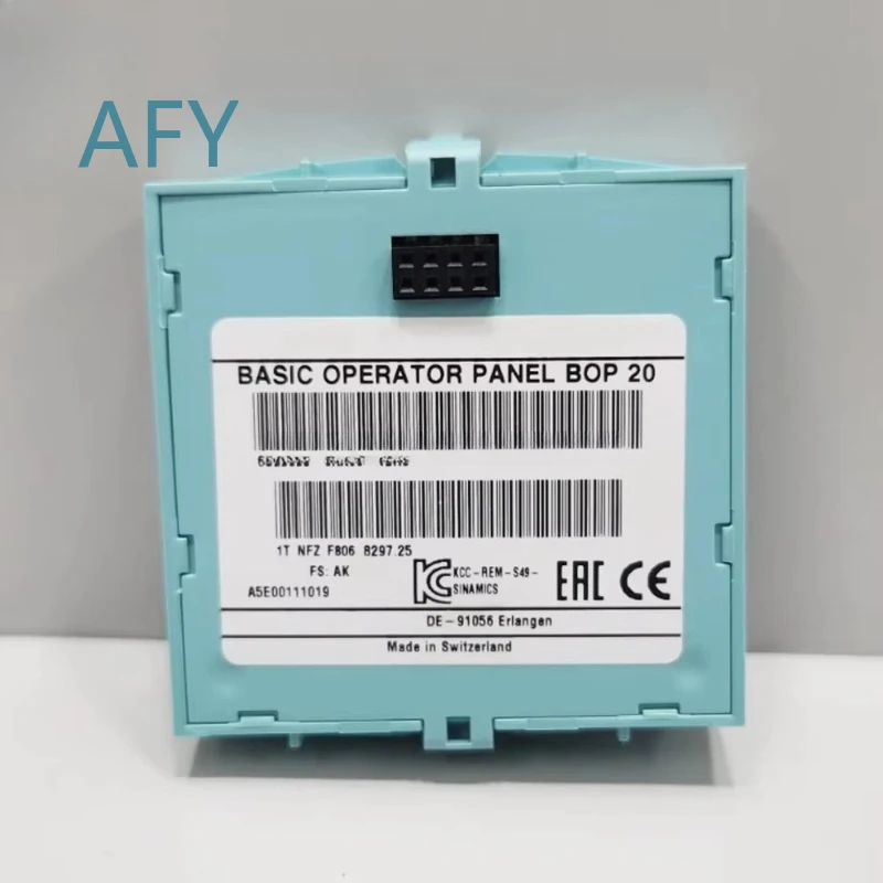 6SL3055-0AA00-4BA0 S120 Basic Operator Panel BOP20 for Siemens for industrial automation for CNC machine for servo drive for