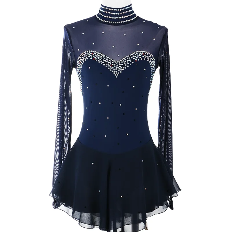 

Figure Skating Performance Dress for Girls' Competition Grade Skating Skirt