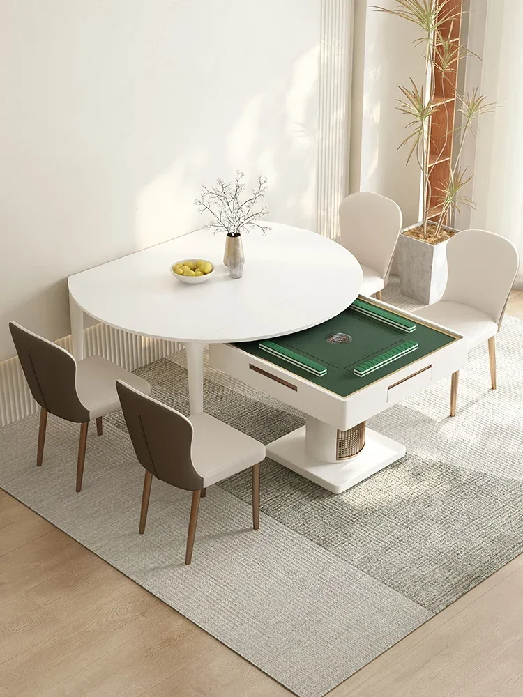 

High-quality New Arrival Folding Telescopic Round Rock Slab, Rice Table, Dual-purpose Family, Small Apartment