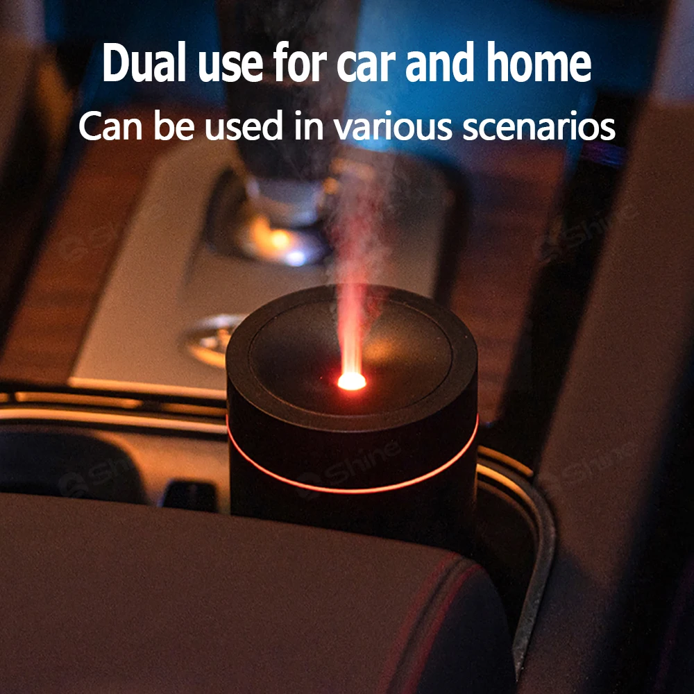 New 2000mAh Rechargeable Car Aroma Diffuser Car Diffuser Essential Oils Diffuser Mist Sprayer Car Humidifier for Car Home Office