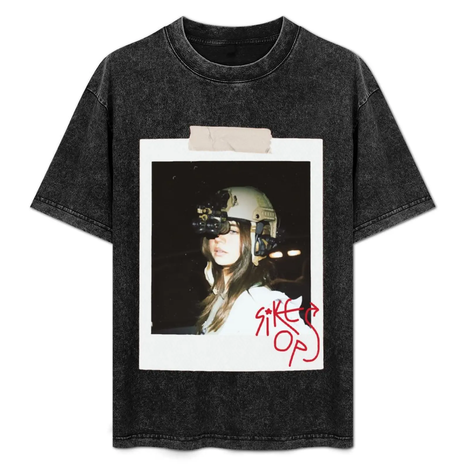 Haley Lujan Sike Ops T-Shirt Plus Size Street Style Tee