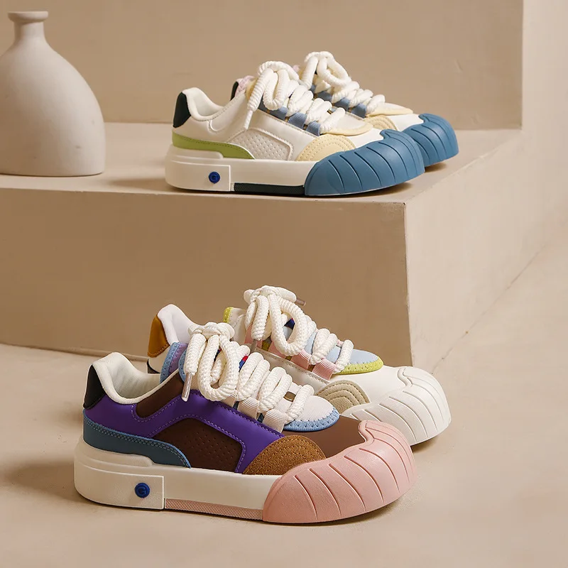 

shoes Women's sneaker Hot selling women's shoes, trendy sports shoes with skirts, and white shoes