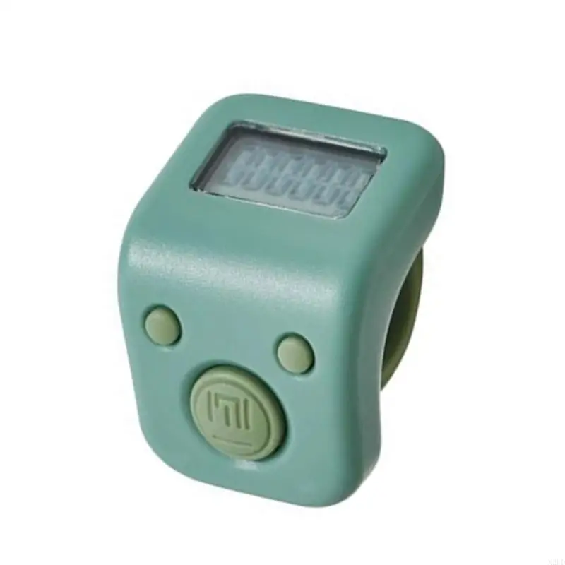 6 Channel Tally Counter with backlit Finger Rings 6Digits Buddhas Clickers N2UD