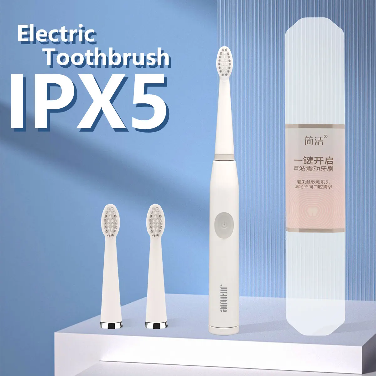 IPX5 Waterproof Oral Cleaning Sonic Electric Tooth Brushes for Adults Children Ultrasonic Automatic Clean Electric Toothbrush