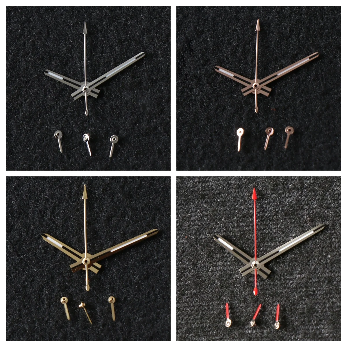 8.8*13*13.8mm VK63 Watch Hand for Seiko VK63 Movement Watch Needle Hands for Daytona VK63 6 Hands Green Luminous Red Gold Silver