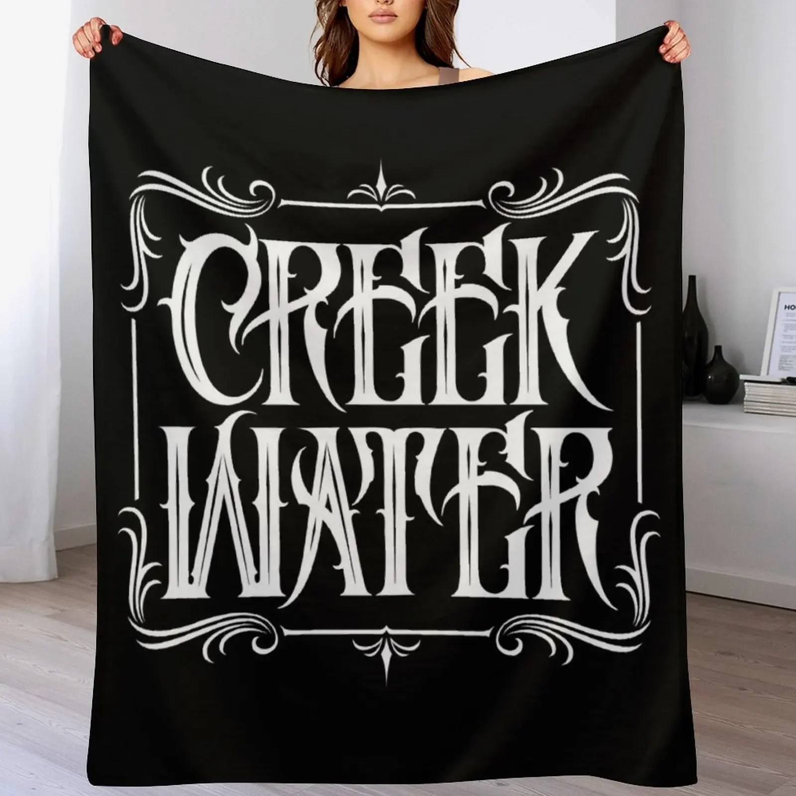 

Prof American Whisky Creek Water Throw Blanket Soft Breathable Blanket for Night Sleeping