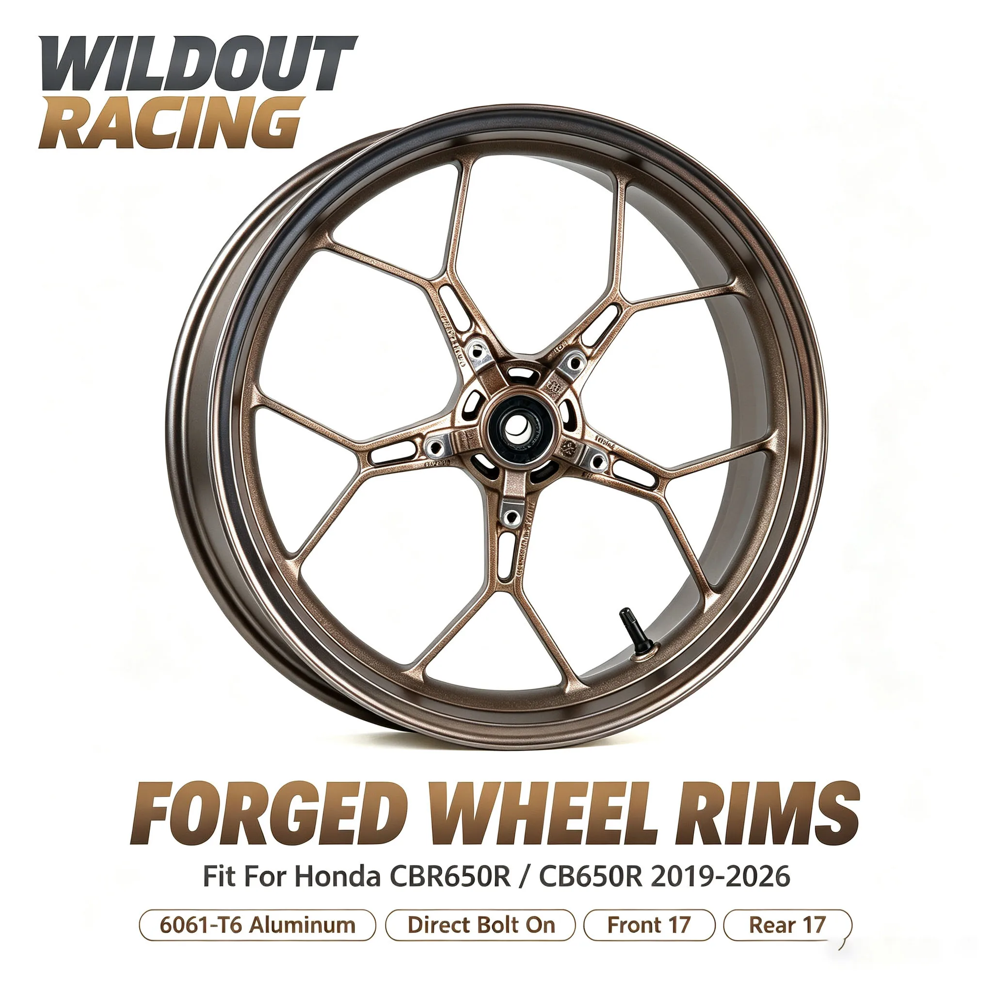 Motorcycle Accessories Front & Rear Wheel Wheels Rim Aluminum Alloy For MOTORBIKES PIC CBR650R ModelsZhang Xue Same‑Style Motorc
