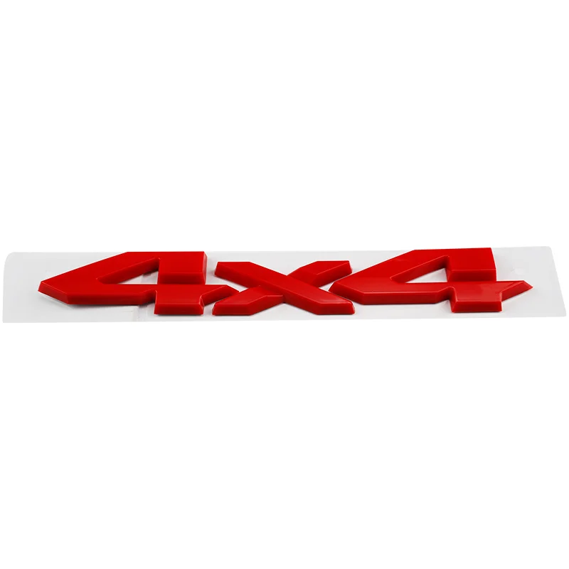 Car ABS Rear Trunk 4X4 Letters Logo Badge Emblem Decals Sticker For Jeep Dodge RAM 1500 2500 3500 Styling Decoration Accessories view 2