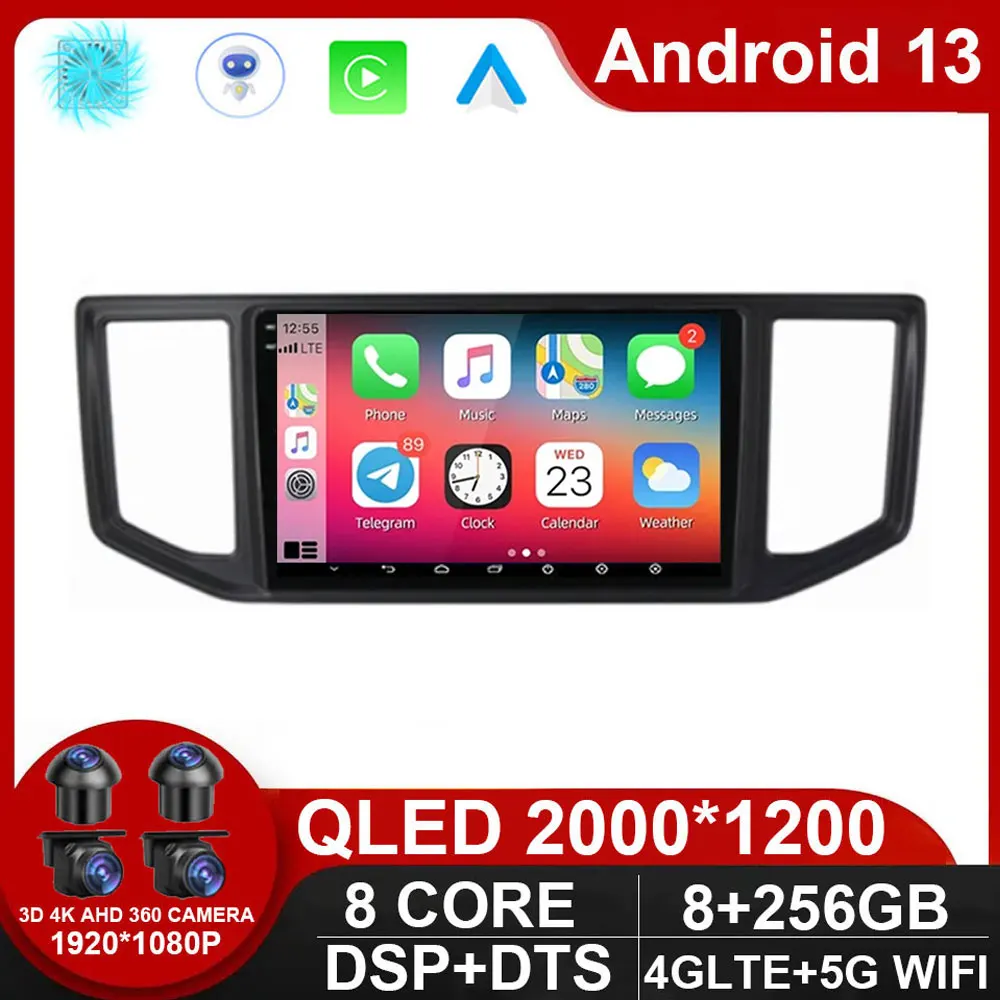 

Android 13 Car Radio Multimedia Video Player Navigation Stereo GPS For Volkswagen VW Crafter Man Tge 2017 - 2021 WIFI BT 4G LET