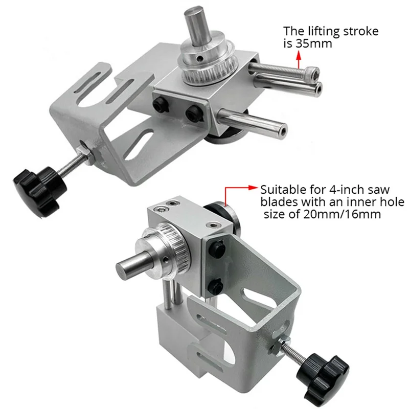 N96R For Cutting Polishing Tool Of For Mini Table Saw Spindle Lifting System For Cutting& Polishing In Diy Woodworking