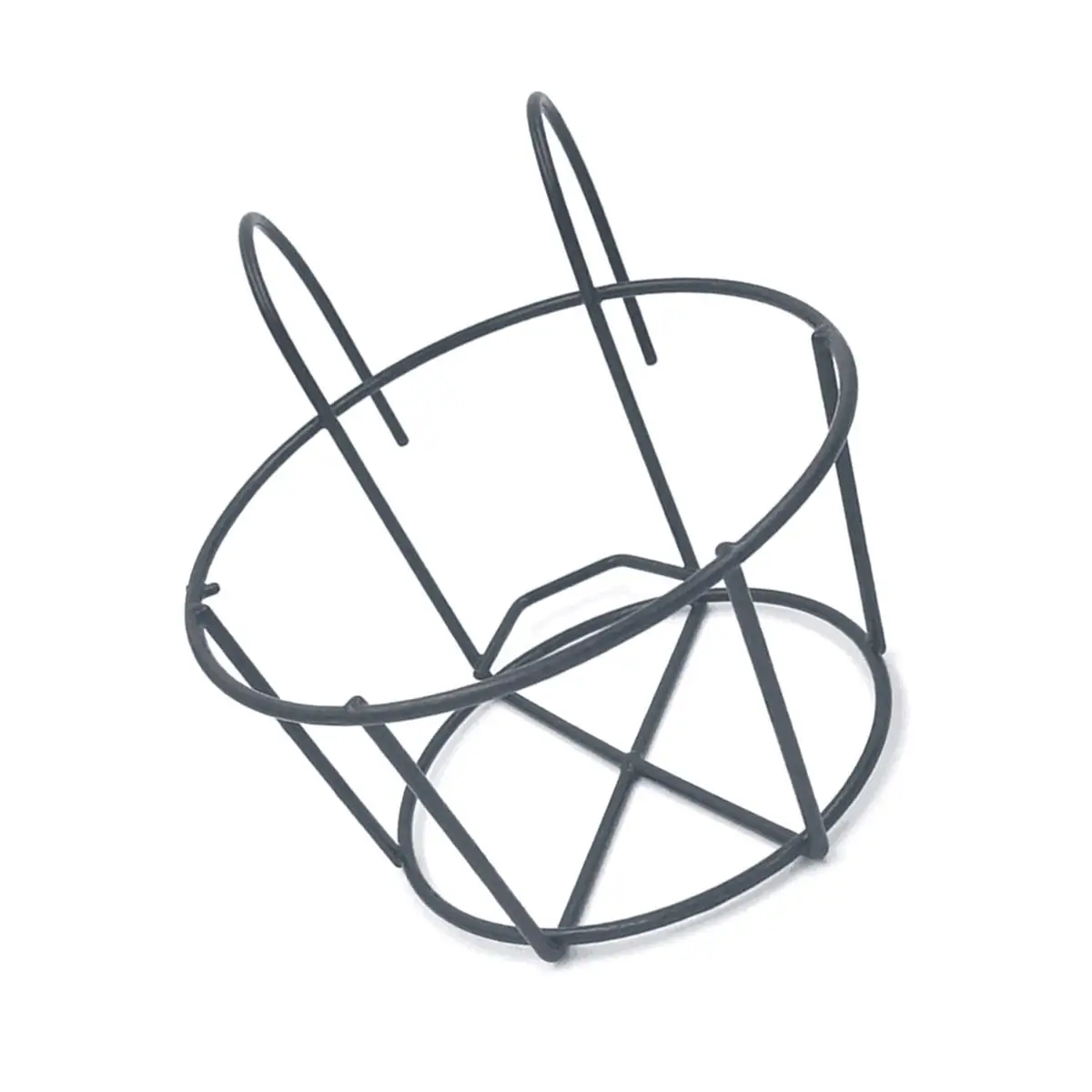 

Iron Flower Stand Pots Black Hanging Planter Rack Deck Planters Railing Balcony Window Metal Flowerpot Supporting