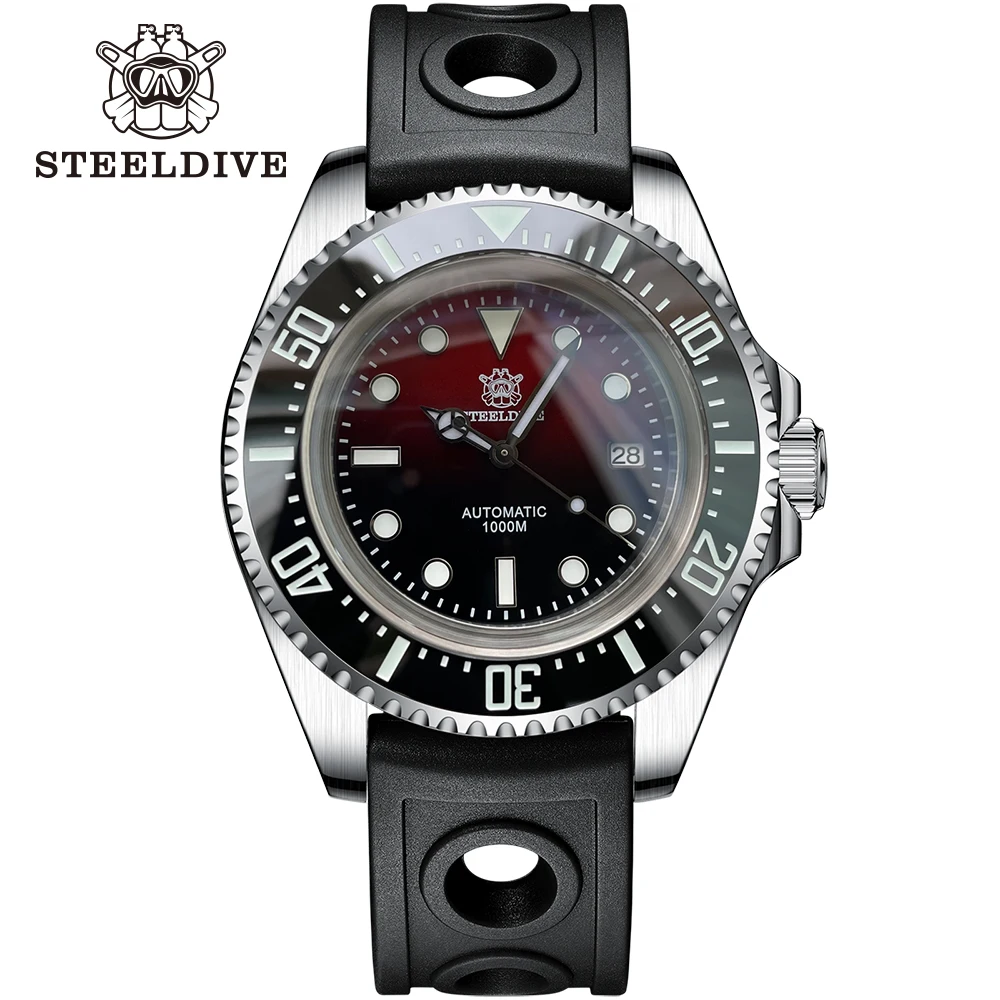 STEELDIVE メカニカルダイブウォッチ 1000M防水 サファイアガラス NH35