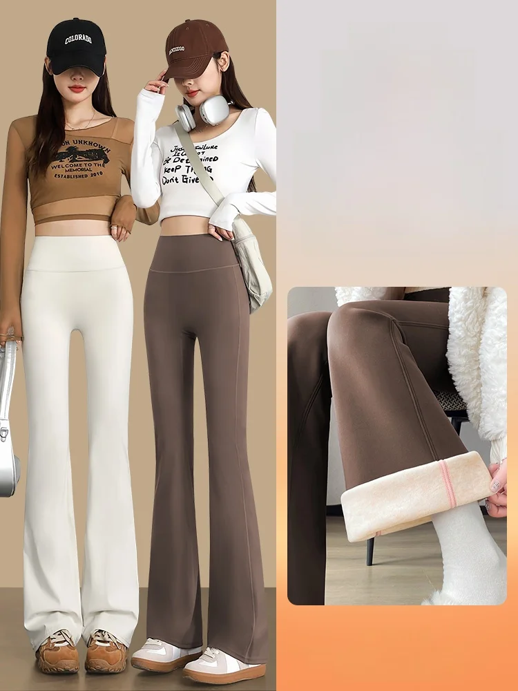 ハイウエストのタイトフィットヨガパンツ、女性用フィットネスパンツ、ヒップアップ効果のある高伸縮性ロングパンツ