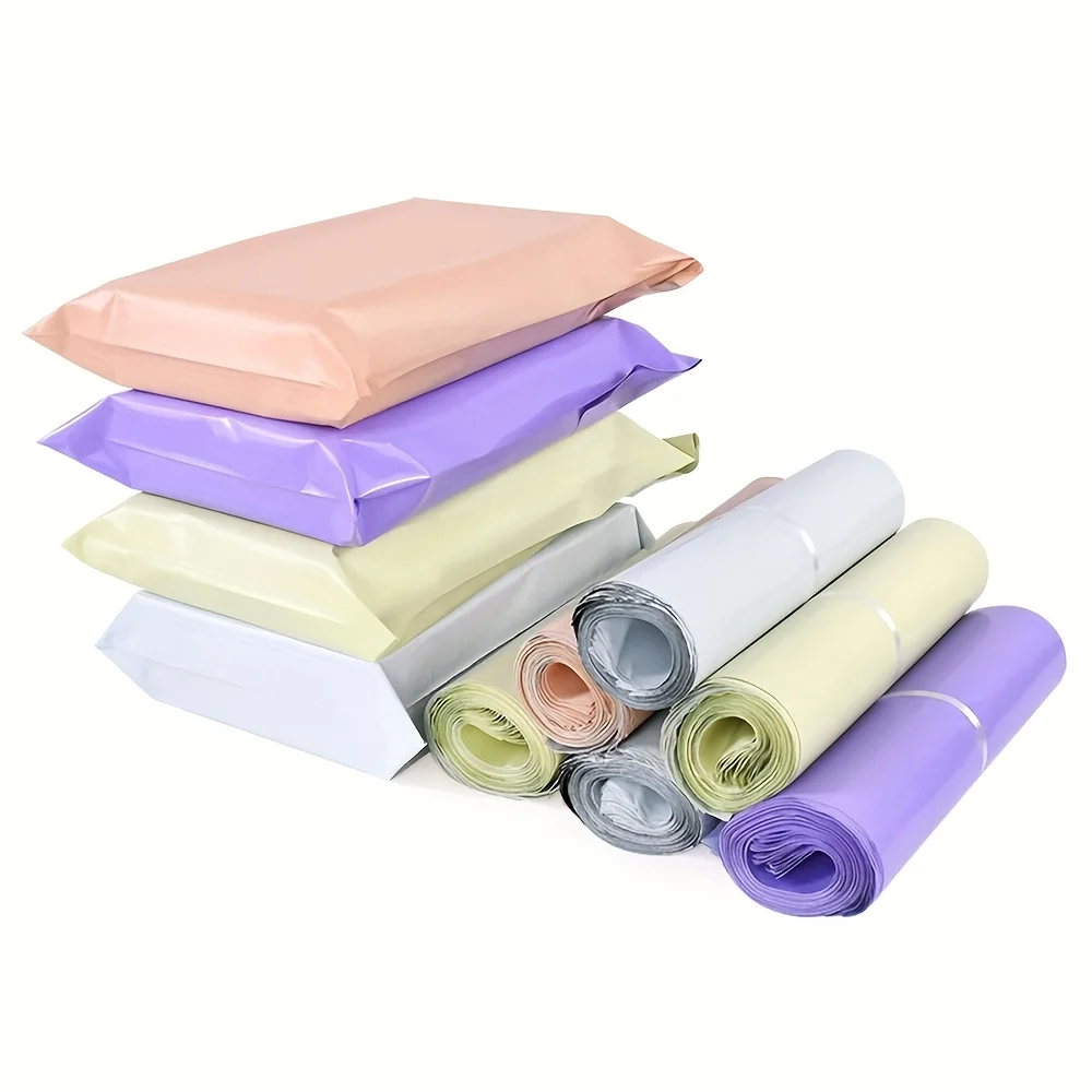 10/30/50PCS-Thickened self-sealing multi-color mail bag-Durable shipping envelope for safe packaging and storage 2028