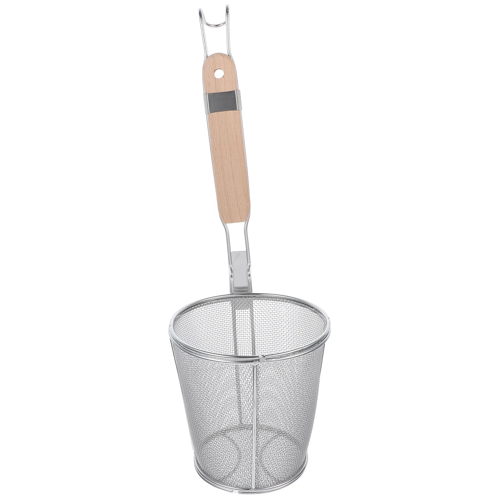 

1pc Stainless Steel Noodle Colander Spoon 12cm 14cm 16cm Mesh Strainer Kitchen Tool for Boiling Pasta Noodle Strainer