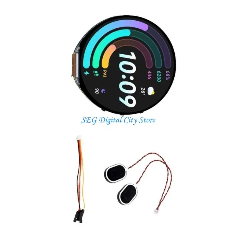 U75B Development Board With 1.85inch Capacitive Touchable LCD Screen 360x360