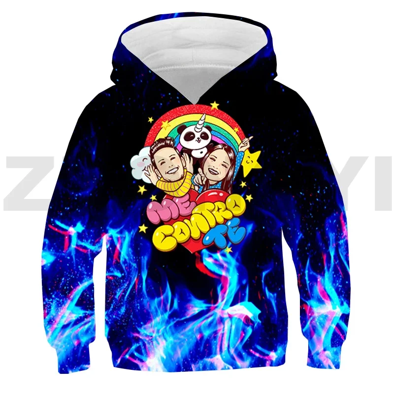 3D Printed Cartoon Pullovers para crianças, Cute Me Contro Te, Camisolas Anime, Hoodies Criança, Lounge Wear, Roupas Harajuku