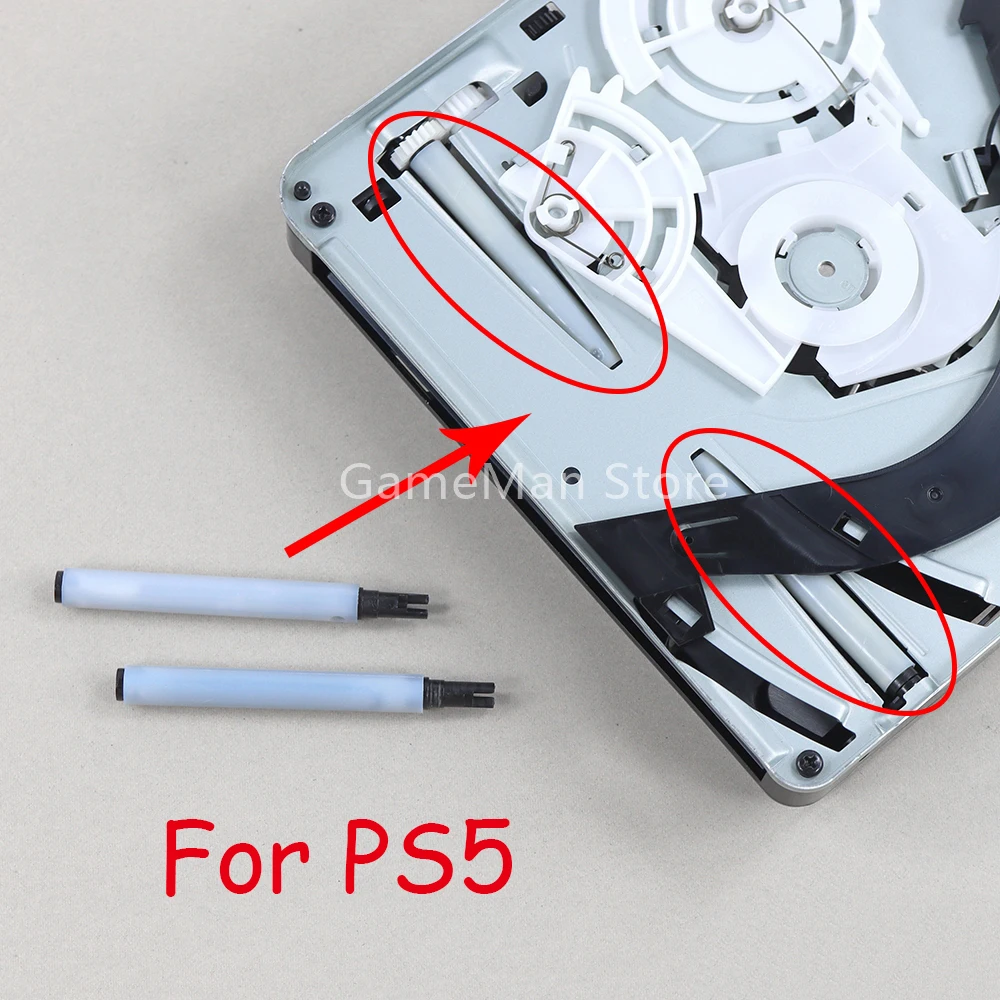 20pairs For PlayStation 5 PS5 Host Optical Drive Bearing Original Roller In/Out Bin Sliding Spindle