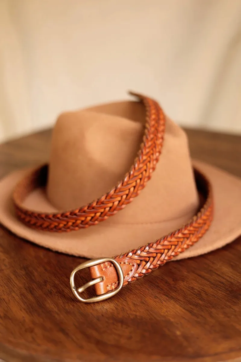 Genuine Top Layer Vegetable Tanned Cowhide Belt Men Handmade Casual Daily Commute Leather Belt Retro Jeans Waist Belt 2.5cm Widt