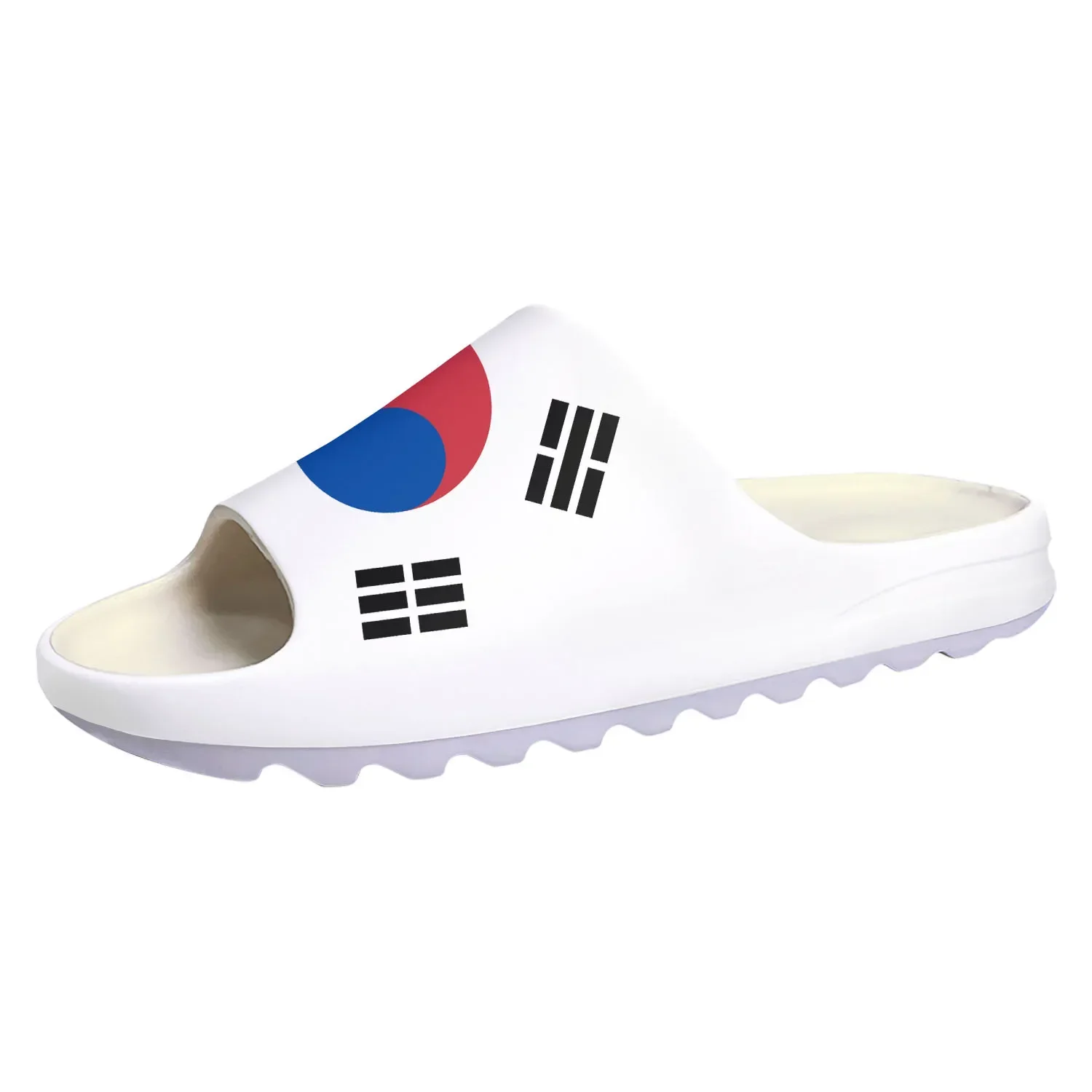 

Korean Flag Soft Sole Sllipers South Korea Home Clogs Custom Water Shoes Mens Womens Teenager Stepping On Shit Bathroom sandals