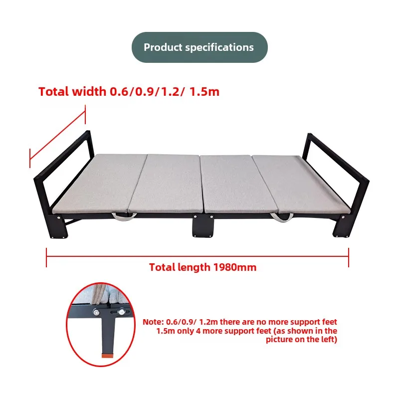 Letto pieghevole piccolo appartamento