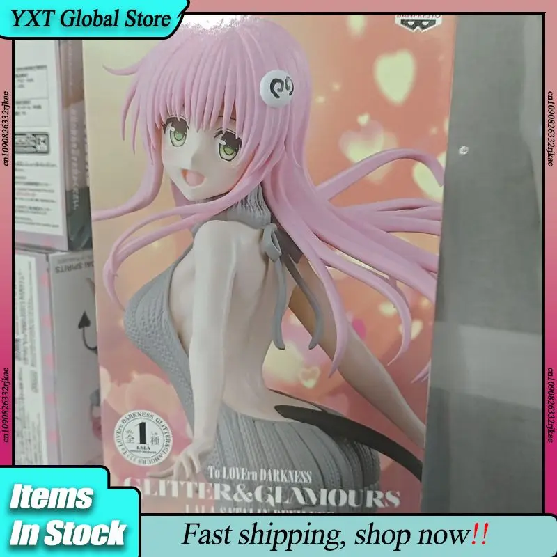 

Original Bandai Banpresto To Love-Ru Lala Satalin Deviluke Pvc Collection Anime Girl Figure Trendy Model Toys Kawaii Xmas Gifts